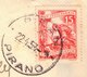 SLOVENIA - TRIESTE ZONA B - PIRAN  PIRANO To IZOLA  - STT VUJNA - AGRO SUNFLOWER - 22. 4.1954. - Marcophilie