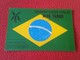 TARJETA POSTAL POSTCARD QSL RADIOAFICIONADOS RADIO AMATEUR GRUPPO ALFA TANGO ITALIA BRASIL BRAZIL FLAG ORDEM E PROGRESSO - Otros & Sin Clasificación