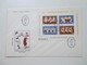 Delcampe - Rumänien 1976 - 85 FDC Mit Den Intereuropa Blocks Insgesamt 20 Belege + 4 Weitere FDC Z.B. Block 271 - Storia Postale