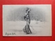 1910 - V.K. VIENNE - 5100 - JOYEUX NOEL - FEMME DANS LA NEIGE - DAME IN DE SNEEUW - Vienne