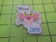 413e Pin's Pins / Beau Et Rare : THEME : INFORMATIQUE / PANTHERE ROSE MICRO IBM - Informatique