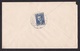 Albania: Cover To USA, 1927, 1 Stamp, Cancel Korce, Rare (minor Damage, See Scan) - Albania