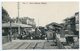 CPA EGYPTE * SUEZ Railway Station  ( Gare Train Locomotive Vapeur ) - Suez