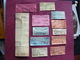 Lot 12 Tickets Tramways Nice Et Littoral Cimiez Monaco Monte Carlo Autobus De Gairaut - Europe