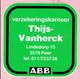 Sticker - ABB - Verzekeringskantoor Thijs Vanherck - Lindedorp PEER - Autocollants