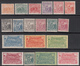 1922-28  Yvert Nº 75 / 90, 106 / 108 MH. - Unused Stamps