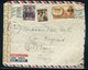 Egypte - Enveloppe Du Caire Pour La France En 1955 , Affranchissement Plaisant, Contrôle Postal - Prix Fixe - Réf JJ 236 - Covers & Documents