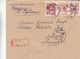 Russie - Lettonie - Lettre Recom De 1913 - Oblit Riga - Exp Vers Leipzig - - Lettres & Documents