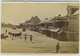 CDV. Le Pouliguen. Plage. Cabines. Photographe Trésorier à Toulon. - Anciennes (Av. 1900)