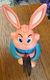 Delcampe - LAPIN CYMBALE ANCIEN JOUET BOTOY CIMBAAL KONIJN ANTIEK SPEELGOED / PLAYING BUNNY ANTIQUE OLD TOY Ca1950 Z401 - Jouets Anciens
