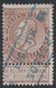 Fine Barbe - N°61 Cachet Chemin De Fer Bleu "Moorslede" - 1893-1900 Fine Barbe