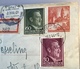 GENERALGOUVERNEMENT PRZEMYSL 1944 Bahnpost R-Zettel München + OKW Zensur > Schweiz (Brief GG Poland D.R Ganzsache Krakau - Besetzungen 1938-45