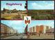 Postcard AK Germany Architecture Magdeburg Hyparschale Karl-Marx-Strasse Julius-Bremer-Strasse Posted 1990 - Magdeburg