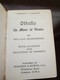 OTHELLO - THE MOOR OF VENICE  By W. SHAKESPEARE  LUXURY MINIATURE 5,5 X 8 Cm COMPLETE BOOK -Ed. BURGESS & BOWES 252 Page - Dichtkunst/Theaterstukken