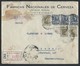 1URUInternational Registered Valuable Closed Letter. Post Office 1934 Montevideo (Uruguay) Prague (Czechoslovakia). - Storia Postale