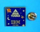 Delcampe - 1 PIN'S //  ** STAR TOURS / IBM / 4.04.1992 ** . (©IBM ©Disney  Lucas Film Ltd) - Informatique