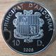 Andorre, 10 Diners 2006 - Silver Proof - Andorre