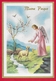 CARTOLINA VG ITALIA - BUONA PASQUA - Angelo Pastore - Ediz. Rinup. - 10 X 15 - 1963 CODROIPO - Pasqua