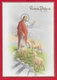 CARTOLINA VG ITALIA - BUONA PASQUA - Cristo Pastore - CECAMI 7387 - 10 X 15 - 1966 PATERNO CENTRO - Pasqua