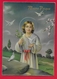 CARTOLINA VG ITALIA - BUONA PASQUA - Cristo Con Colombe - P. Ventura - CECAMI 7337 LUCIDA - 10 X 15 - 1960 - Pasqua