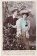 Delcampe - CARTE FANTAISIE. COUPLE. SÉRIE COMPLÈTE DE 5 CARTES COLORISÉES " LA FLEUR AU CORSAGE  ". ANNÉE 1906 - Couples