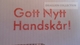 D165986 Sweden Sverige  -EMA- Freistempel -METER STAMP-Gott Nytt Handskar!  Stockholm 1982 - Machine Labels [ATM]