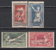 1924 Yvert Nº 122 / 125  MNH, MH, - Unused Stamps