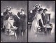 6 X  CARTE PHOTO MONTEE -  COUPLE AVEC PIANO - Voir Scans - Parejas