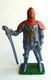 FIGURINE STARLUX -  SOLDAT MEDIEVAL CHEVALIER  MPC54 DUGUESCLIN 1966 - Starlux