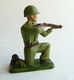 SOLDAT FIGURINE FIG STARLUX SOLDAT COMBATANT 5016 TIREUR FUSIL A GENOUX Cassé 1961 1 ARMEE MODERNE (2) - Starlux