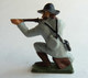 FIGURINE STARLUX SOLDAT SUDISTE SS3 TIREUR FUSIL A GENOUX 1971 Incomplet Far West Cowboy - Starlux