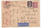 Germany Reich Postal Stationery Postcard Travelled 1944 Air Mail Wien To Hrvatski Karlovci Censored B190720 - Sonstige & Ohne Zuordnung