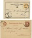 1875 - 83 " Laibach " 5 Mal GA   Slovenija     , A2136 - Covers & Documents