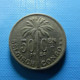 Belgian Congo 50 Centimes 1924 - 1910-1934: Albert I.