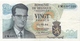 20  FRANCS   Del  BELGIO -  Anno 1964. - Andere & Zonder Classificatie