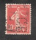 Perforé/perfin/lochung France No 138 C.B.  Cie De Béthune - Sonstige & Ohne Zuordnung