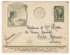 Entier Postal 1934 Tananarive Antananarivo Rue Gallieni Madagascar T.S.F. Saint Etienne Loire - Cartas & Documentos