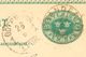 SCHWEDEN 1889, "FRÄNDEFORS" (FRENDEFORS) Sehr Selt. K1 U. K1 "GÖTEBORG 1 TUR." A. 5 (FEM) Öre Grün GA-Postkarte, Kab. - 1872-1891 Ringtyp