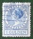 1 Gld Wilhelmina Perf 11 1/2 NVPH 163 163A (Mi 168 A) 1926 1930 Gestempeld / USED NEDERLAND / NIEDERLANDE - Used Stamps