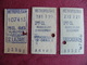 Lot 3 Tickets Métropolitain Paris Trocadéro Saint Lazare Strasbourg St Denis Années 30 - Europe