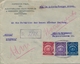 1924 BOLIVIA , SOBRE CERTIFICADO , COCHABAMBA - ZÜRICH , VIA LA QUIACA - BUENOS AIRES , TRÁNSITO Y LLEGADA - Bolivien