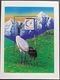 146.BHUTAN 1995 STAMP S/S + M/S BIRDS OF BHUTAN OVERPRINT "SINGAPORE 95" . MNH - Bhutan