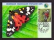 Delcampe - Ukraine 2019 Set MAXI MAXIMUM CARDs Mezyn National Nature Park Animals Birds Wolf Butterfly Cuckoo Roedeer #852 - Ucraina