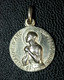 Pendentif Médaille Religieuse Début XXe "Sainte Jeanne D'Arc / Basilique De Domrémy" Religious Medal - Religion & Esotericism