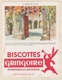 9/58  BUVARD BISCOTTES GRINGOIRE PHITIVIERS EN GATINAIS LE MUSEE DE CLUNY - Biscottes