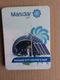 Masdar City, Abou Dabi, Émirats Arabes Unis, Masdar City Visitor's Map (dépliant : 11,5x8,5 Cm - 56x44 Cm, Déplié) - Azië