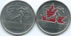 Canada - Elizabeth II - 25 Cents - 2009 - Winter Olympics - Speed Skater Cindy Klassen (KMs 1065 & 1065a) - Canada