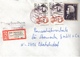 ! 2 Einschreiben 1992  Mit Alter Postleitzahl + DDR R-Zettel  Aus 4600 Lutherstadt Wittenberg, Dauerserie Frauen - Covers & Documents