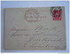 Belgique Entier Postal Postwaardestuk 1888 10 Ct Leopold II Bruxelles Nord -&gt; Diekirch - Cartes Postales 1871-1909