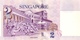 SINGAPORE P. 38 2 D 1999 UNC - Singapore